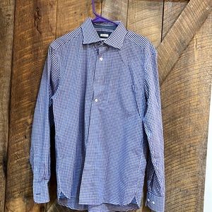 Joseph Abboud Modern Fit Spread Collar Sport Shirt
